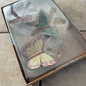 Mackenzie Childs Butterfly Wall Art Set